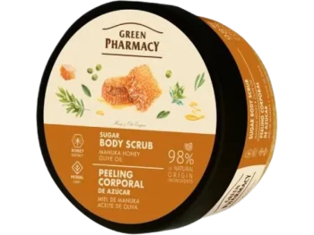Zdjęcie produktu GREEN PHARMACY Peeling cukrowy do ciała Miód manuka i Oliwa z oliwek