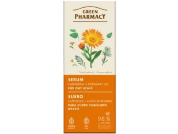 Zdjęcie produktu GREEN PHARMACY Serum do przetłuszczającej się skóry głowy Nagietek i Olej rozmarynowy