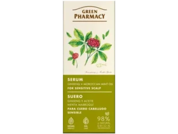 Zdjęcie produktu GREEN PHARMACY Serum do wrażliwej skóry głowy Żeń-szeń i Marokański olej miętowy