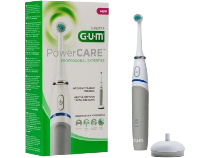 GUM Szczoteczka elektryczna PowerCARE, sprzęt medyczny