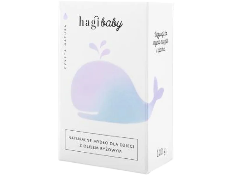 HAGI Baby Naturalne mydło dla dzieci z olejem ryżowym