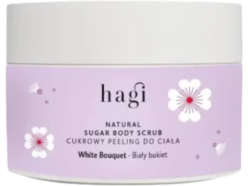 Zdjęcie produktu Hagi Biały Bukiet Naturalny peeling cukrowy do ciała