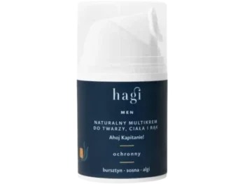Zdjęcie produktu HAGI Men Ahoj Kapitanie Naturalny multikrem do twarzy, ciała i rąk dla mężczyzn