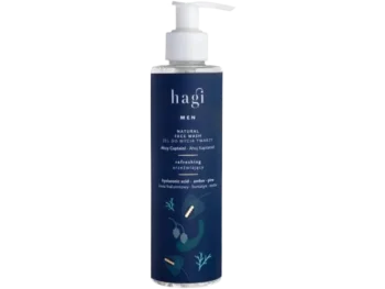 Zdjęcie produktu HAGI Men Ahoj Kapitanie Naturalny żel do mycia twarzy dla mężczyzn orzeźwiający