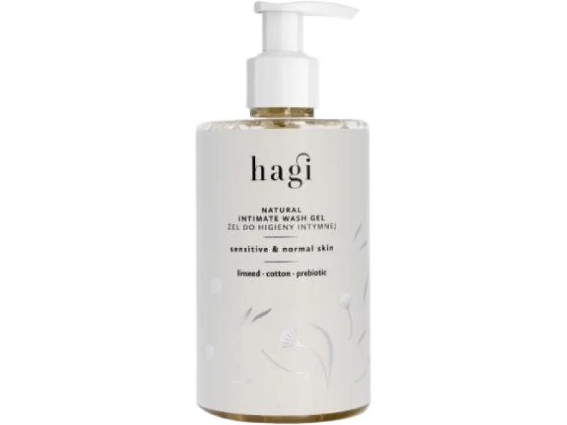 HAGI Naturalny żel do higieny intymnej Len i bawełna