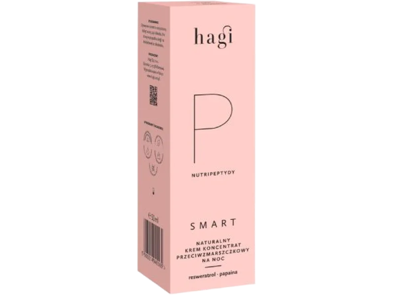 HAGI Smart P Naturalny krem koncentrat przeciwzmarszczkowy na noc z nutripeptydami