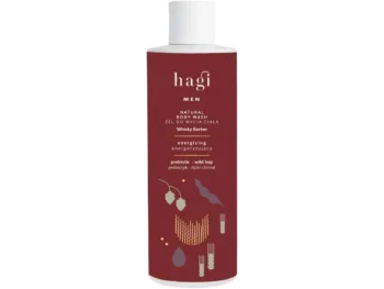 Zdjęcie produktu HAGI Żel do mycia ciała Energetyzujący – Whisky Barber, żel