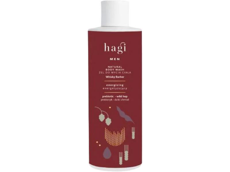 HAGI Żel do mycia ciała Energetyzujący – Whisky Barber, żel