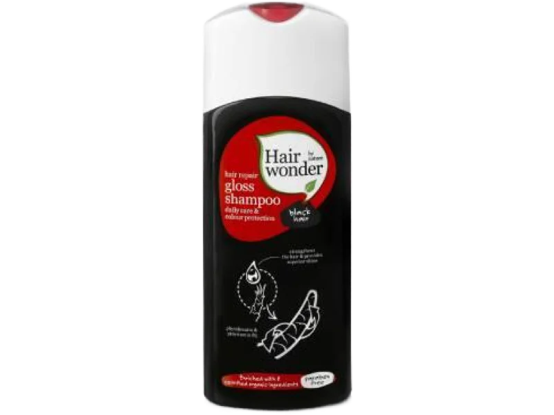 Hairwonder GLOSS Black Szampon po koloryzacji włosów czarnych