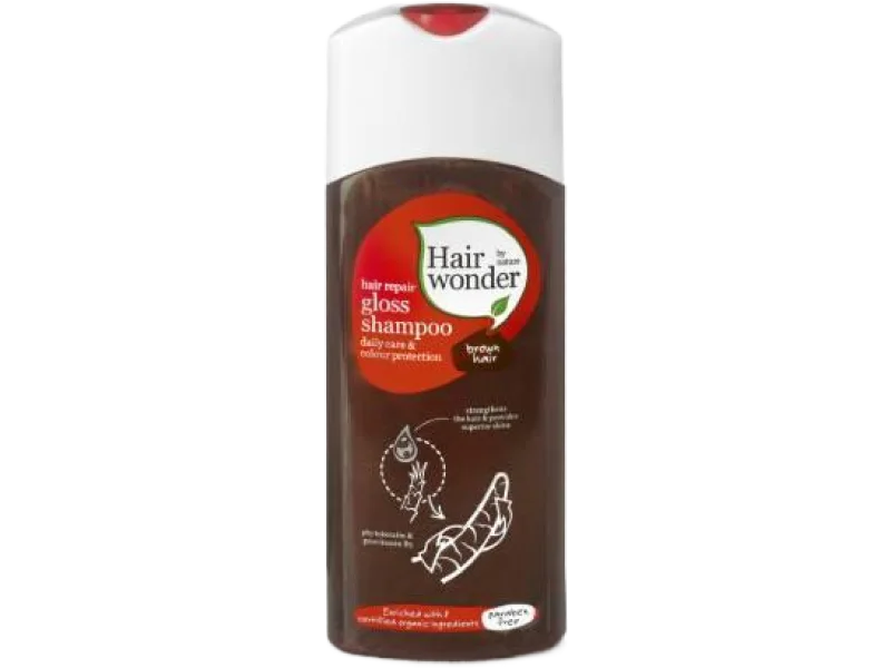 Hairwonder Hair Repair Gloss Shampoo Brown Hair, szampon