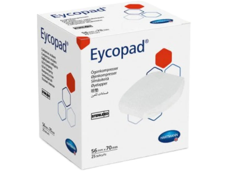 Hartmann EYCOPAD Kompresy oczne jałowe