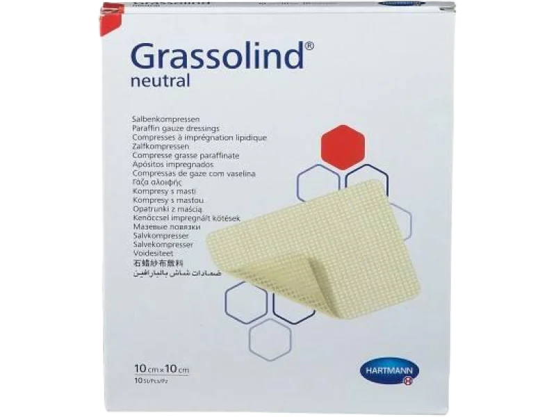 Hartmann Grassolind opatrunek jałowy z maścią