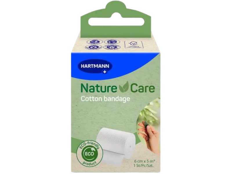 HARTMANN Nature Care Naturalna bawełniana opaska elastyczna