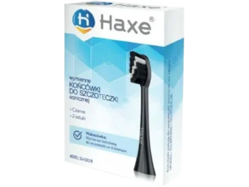 Zdjęcie produktu HAXE Końcówki do szczoteczki sonicznej SG-B972DC czarne, końcówka wymienna