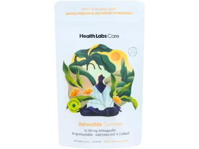 Health Labs AshwaMe Gummies, żelki, 200 mg
