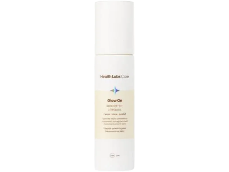 Health Labs Care Glow On Krem SPF 50+ z melaniną