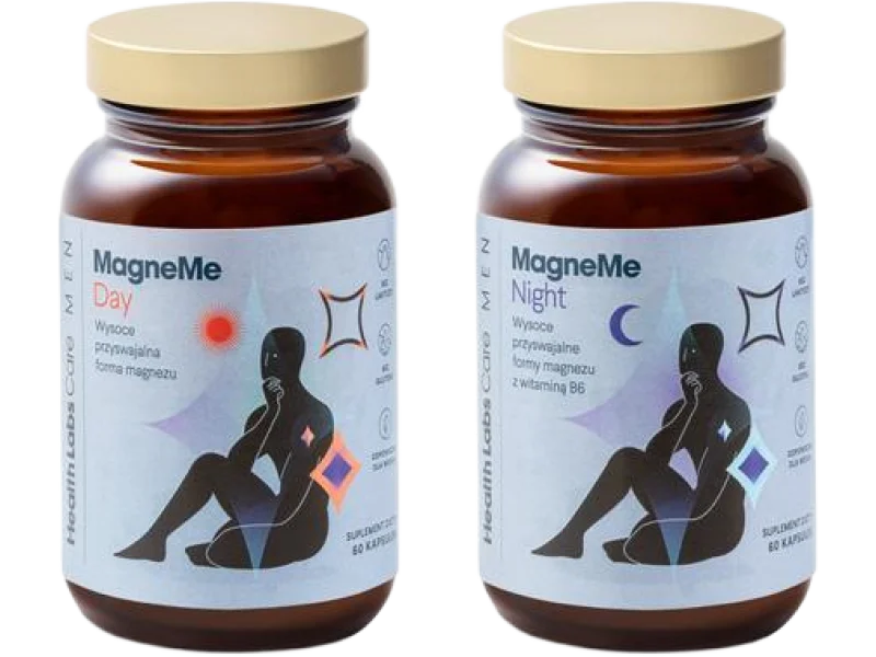 Health Labs Men MagneMe Dzień i Noc, kapsułki