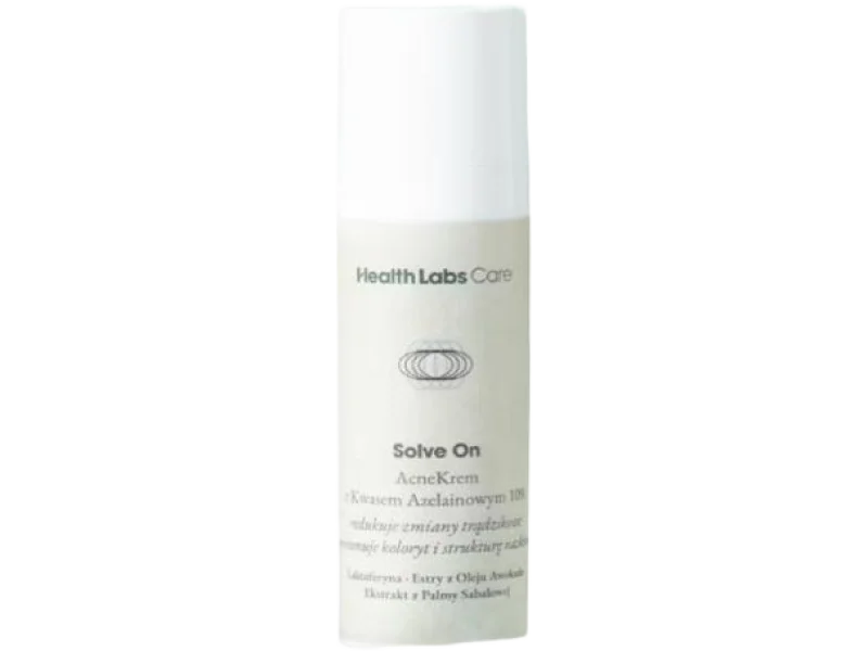Health Labs Solve On Acne Krem z kwasem azelainowym 10%, 10%