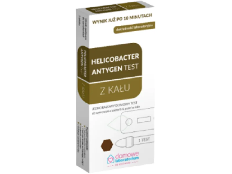 HELICOBACTER Antygen Test z kału, test diagnostyczny