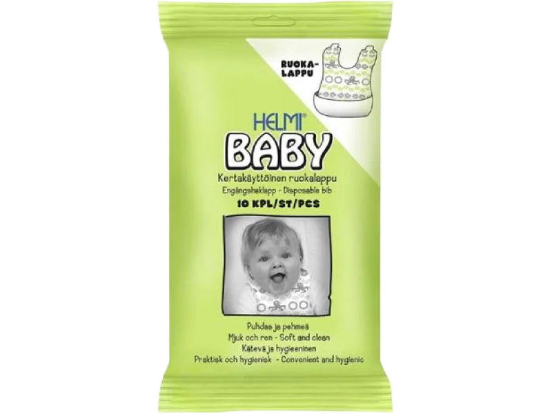 HELMI Baby Śliniak jednorazowy, sprzęt medyczny