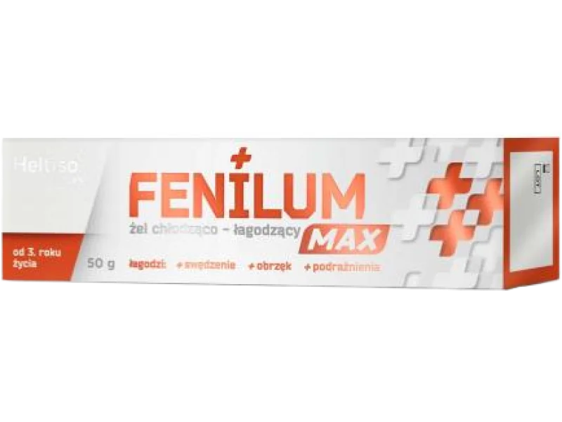 Heltiso Care Fenilum Max Żel chłodząco-łagodzący, żel
