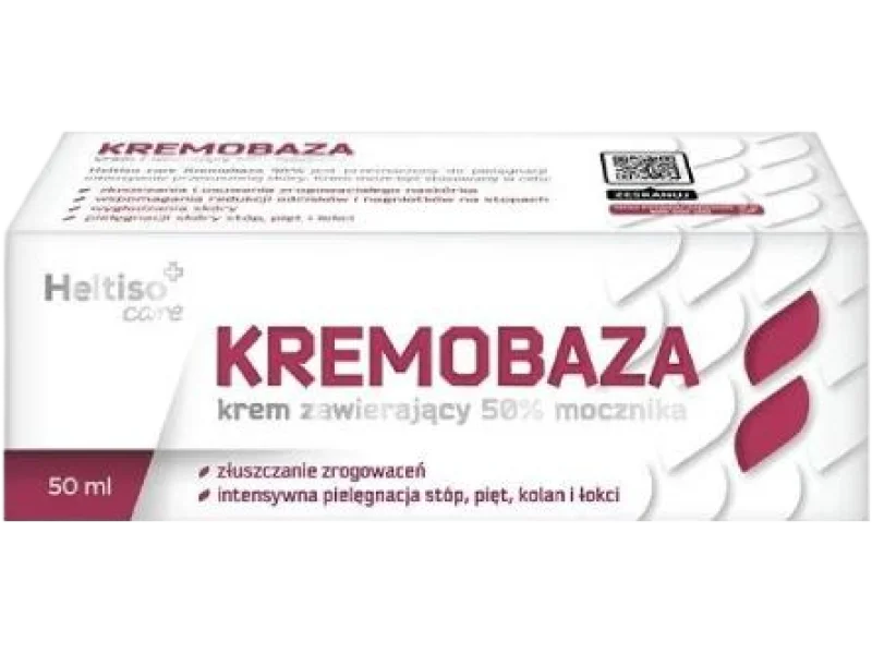 Heltiso Care Kremobaza Krem 50% mocznika, 50%