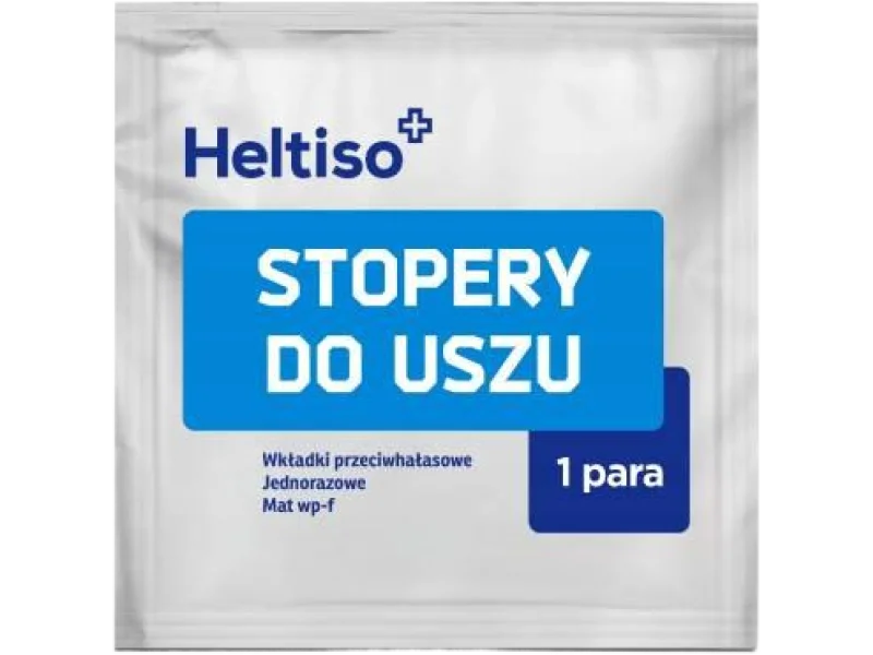 HELTISO Jednorazowe stopery do uszu, zatyczki