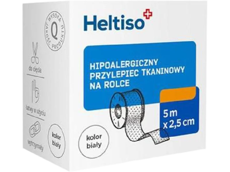 Heltiso Przylepiec tkaninowy, plaster