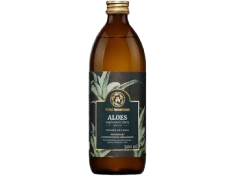 Herbal Monasterium Sok z Aloesu z miąższem, płyn