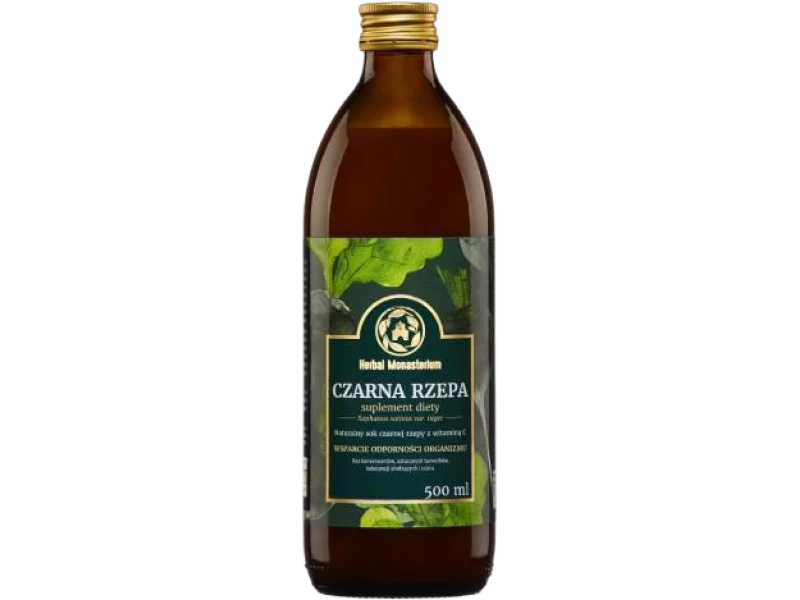 HERBAL MONASTERIUM Sok z czarnej rzepy