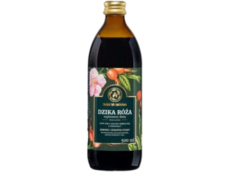 HERBAL MONASTERIUM Sok z Dzikiej Róży, płyn
