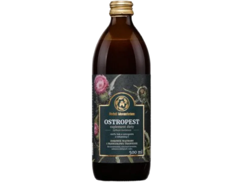 HERBAL MONASTERIUM Sok z Ostropestu, płyn