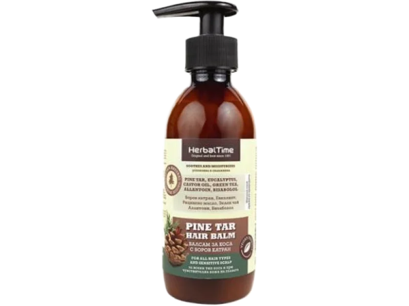 Herbal Time Pine Tar Balsam do włosów z dziegciem sosnowym