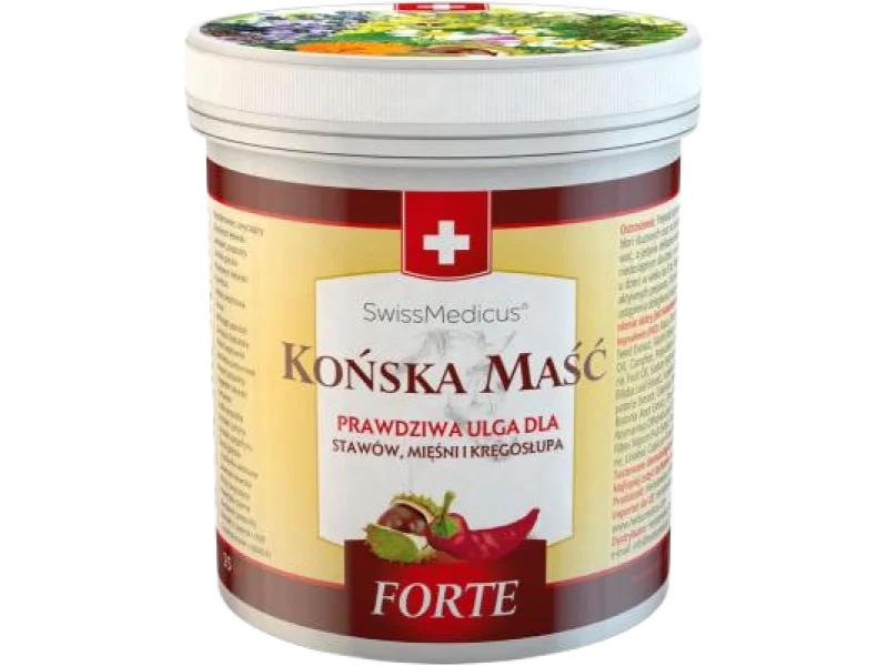 HERBAMEDICUS Końska maść rozgrzewająca Forte