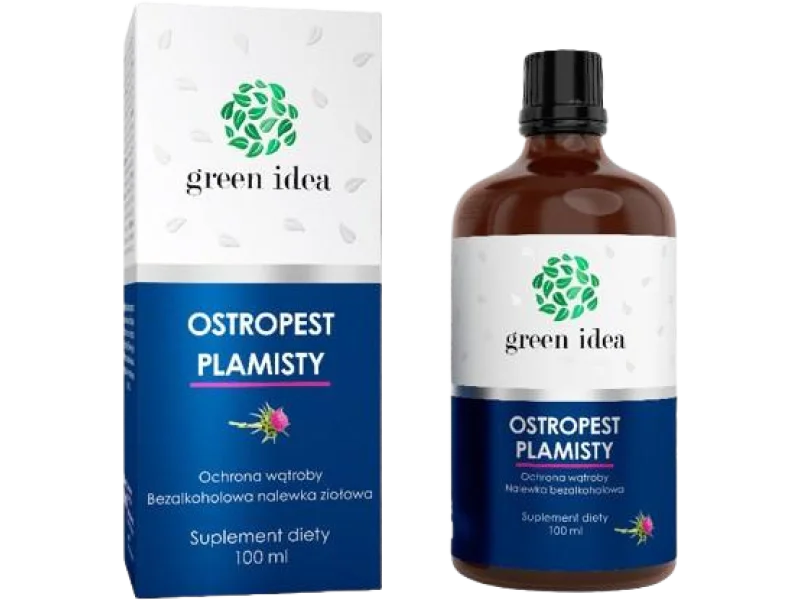 HERBAMEDICUS Ostropest Plamisty Green Idea, płyn, 76 mg