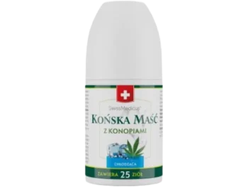 Zdjęcie produktu HERBAMEDICUS Roll-on Końska maść z konopiami chłodząca