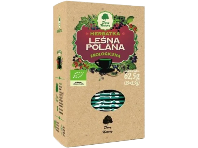 Herbata Leśna polana EKO, zioła do zaparzania