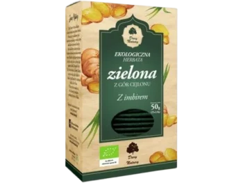 Herbata zielona z imbirem DARY NATURY, zioła do zaparzania