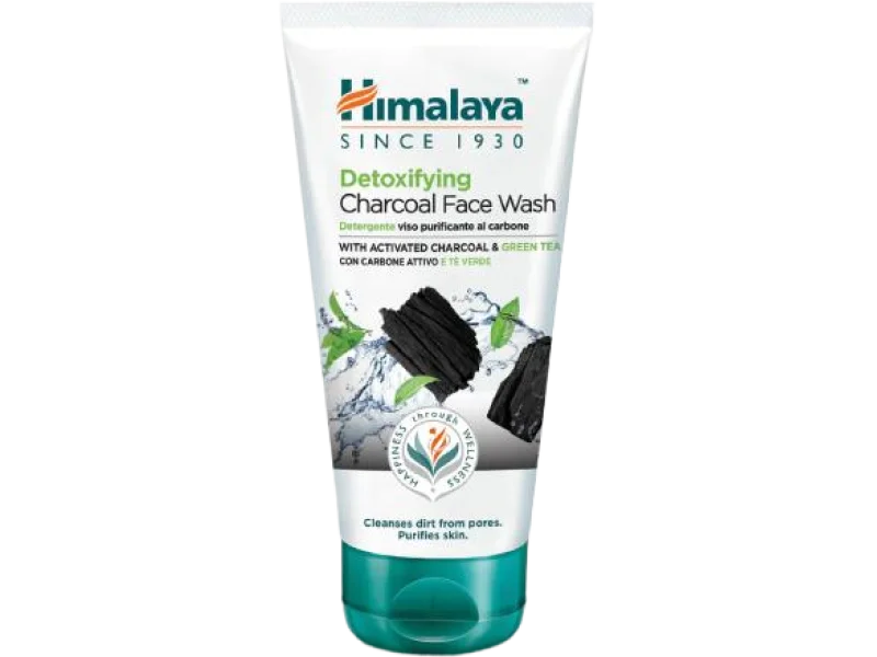 HIMALAYA Detoksykujący żel do mycia twarzy z węglem drzewnym