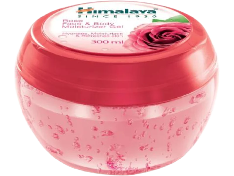 HIMALAYA Nawilżający żel do twarzy i ciała Różany