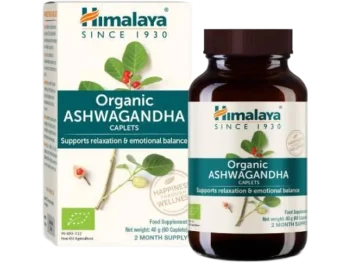 Zdjęcie produktu Himalaya Organic Ashwagandha, tabletki