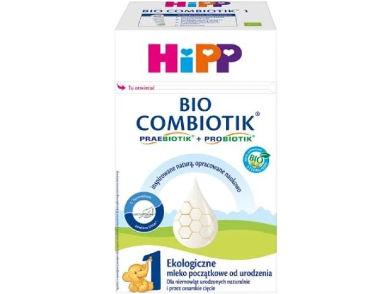 HiPP 1 BIO COMBIOTIK ekologiczne mleko początkowe dla niemowląt od urodzenia, proszek