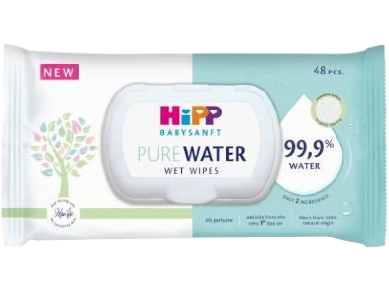 HiPP Babysanft Pure Water, chusteczki