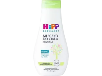HiPP Babysanft Sensitive Pielęgnacyjne mleczko do ciała