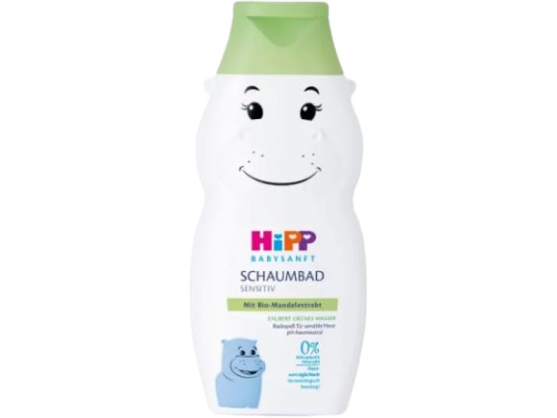 HiPP Babysanft Sensitive Płyn do kąpieli Hipopotam
