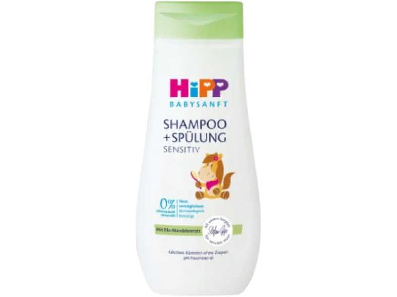 HiPP Babysanft Sensitive Szampon z odżywką