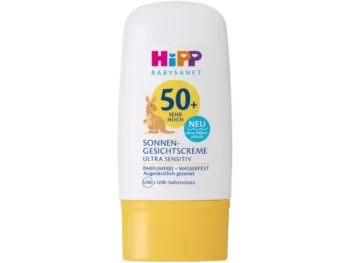Zdjęcie produktu HiPP Babysanft Ultra Sensitive Krem ochronny do twarzy na słońce SPF50+