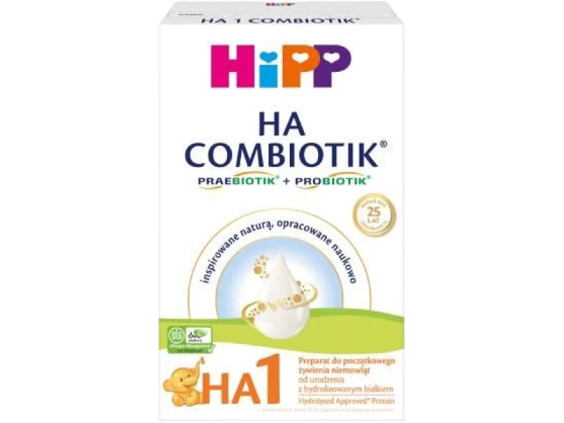 HiPP HA 1 Combiotik Preparat do początkowego żywienia niemowląt od urodzenia, proszek