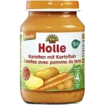 HOLLE Bio Danie dla niemowląt Marchewka i ziemniak, obiadek