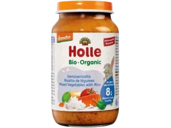 HOLLE Bio Danie dla niemowląt Risotto Warzywa z ryżem